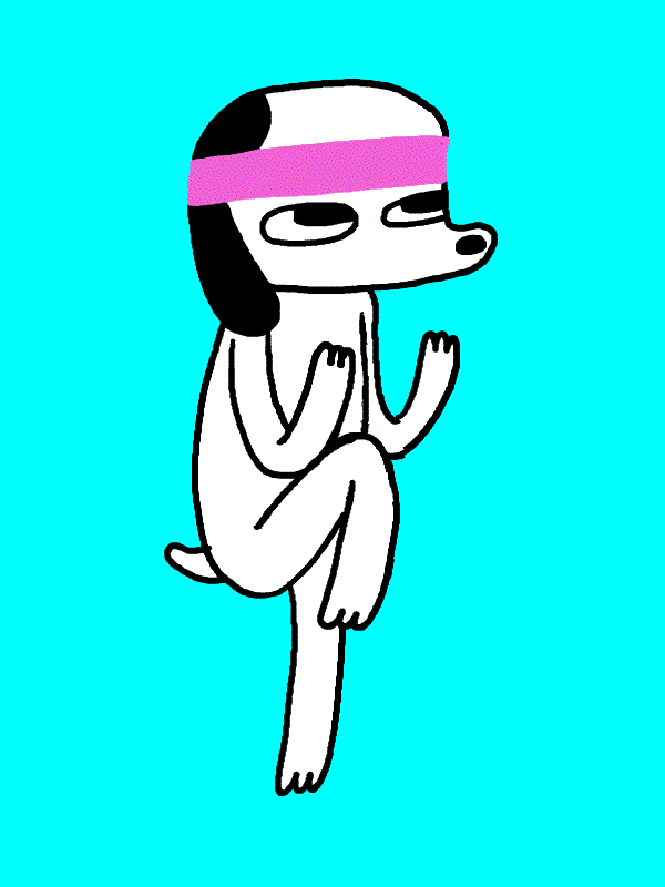 Dog Exercising GIF by Jason Clarke - Find & Share on GIPHY