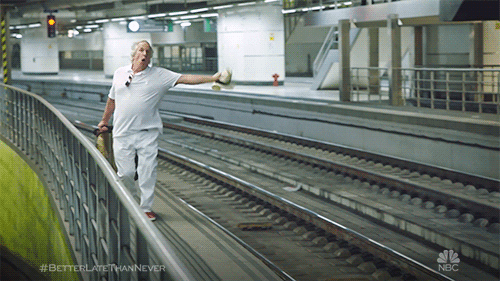 Wait For Me Running GIF by NBC - Find & Share on GIPHY
